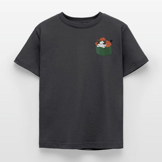 Sushi-Cats-Gunkan-kinder-t--shirt - Dunkelgrau