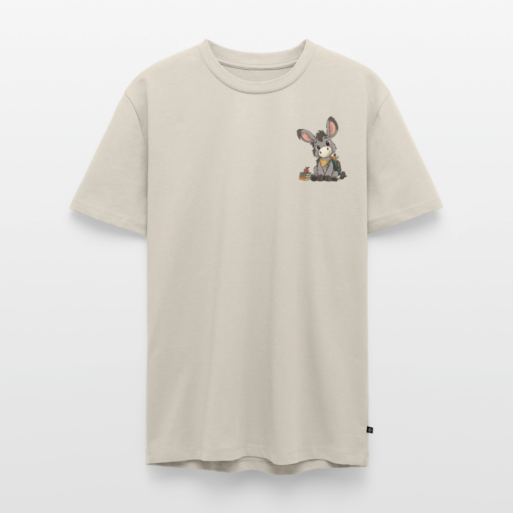 der-kleine-esel-classic-männer-shirt-pocket - Beige