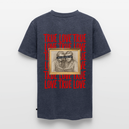 love.is.love.men.männer.shirt - Jeansblau 