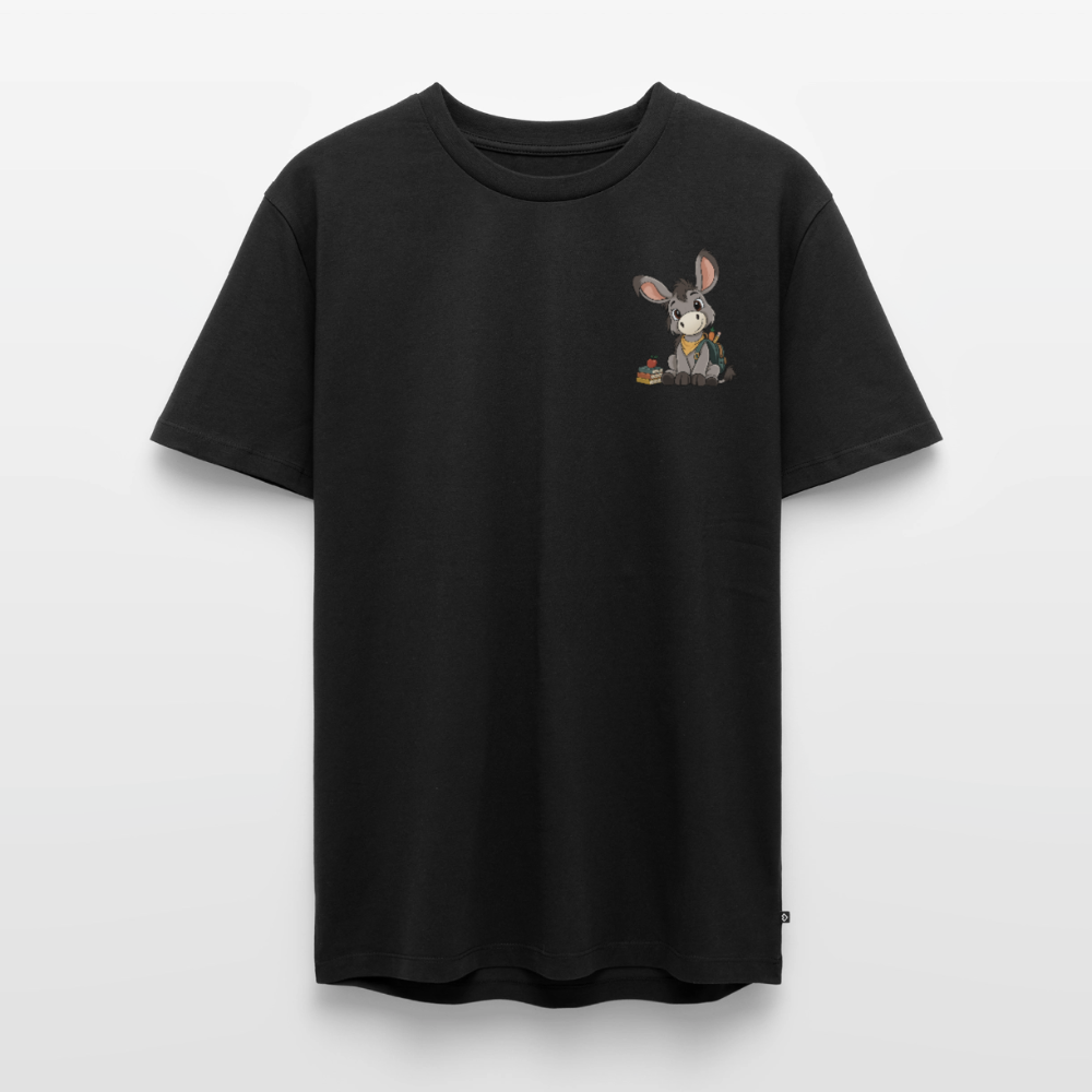 der-kleine-esel-classic-männer-shirt-pocket - Schwarz
