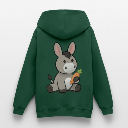 der-kleine-esel-teenager-hoodie - Flaschengrün