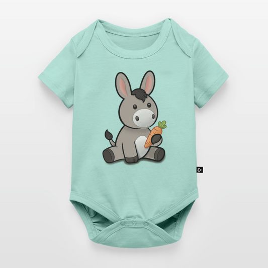 der-kleine-esel-baby-bio-body - Mint 