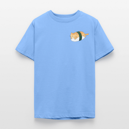 Sushi-Cats-Nigiri-teenager-kinder-t-shirt - Himmelblau