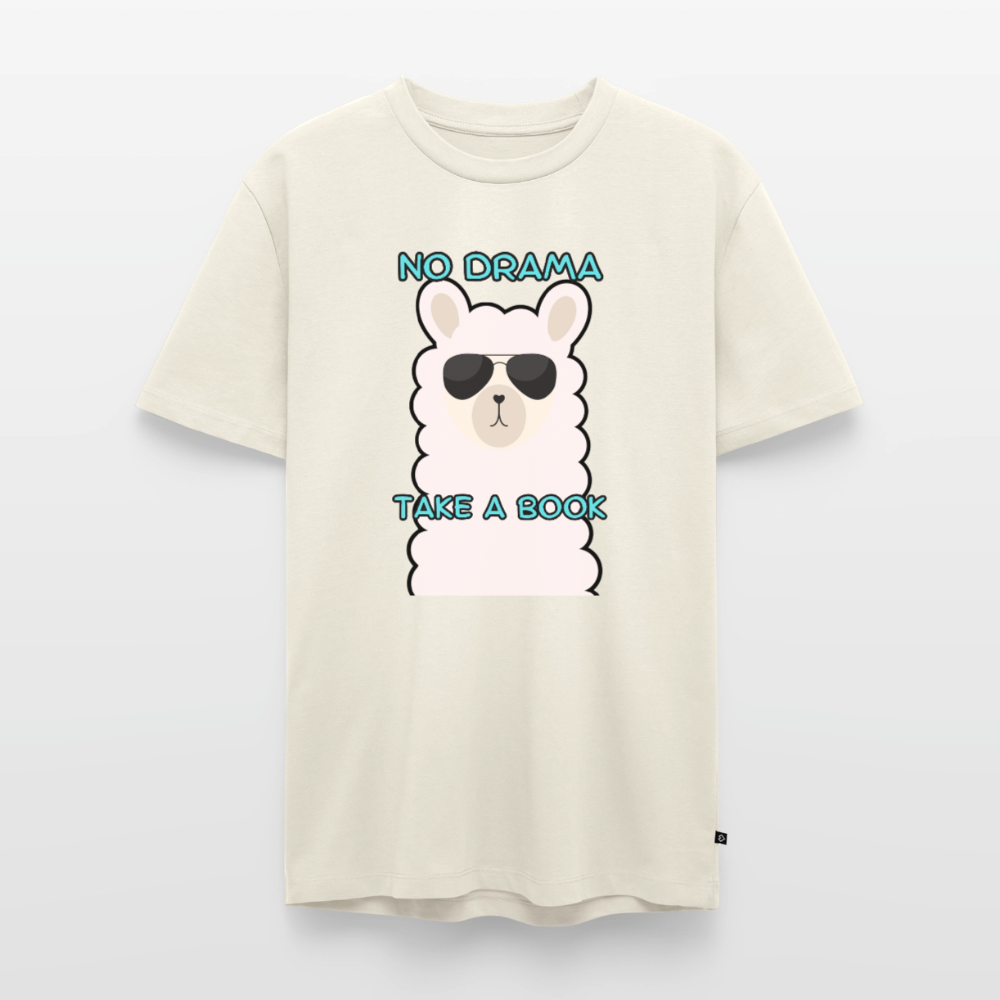 no-drama-männer-shirt - Naturweiß