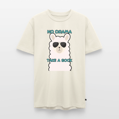 no-drama-männer-shirt - Naturweiß