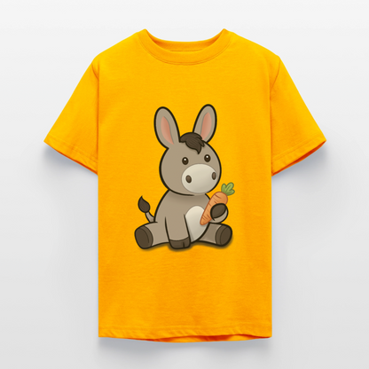 der-kleine-esel-teenager-t-shirt - Gold
