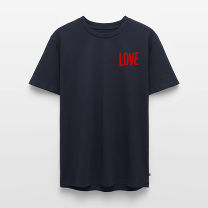 love.is.love.women.männer.shirt - Navy