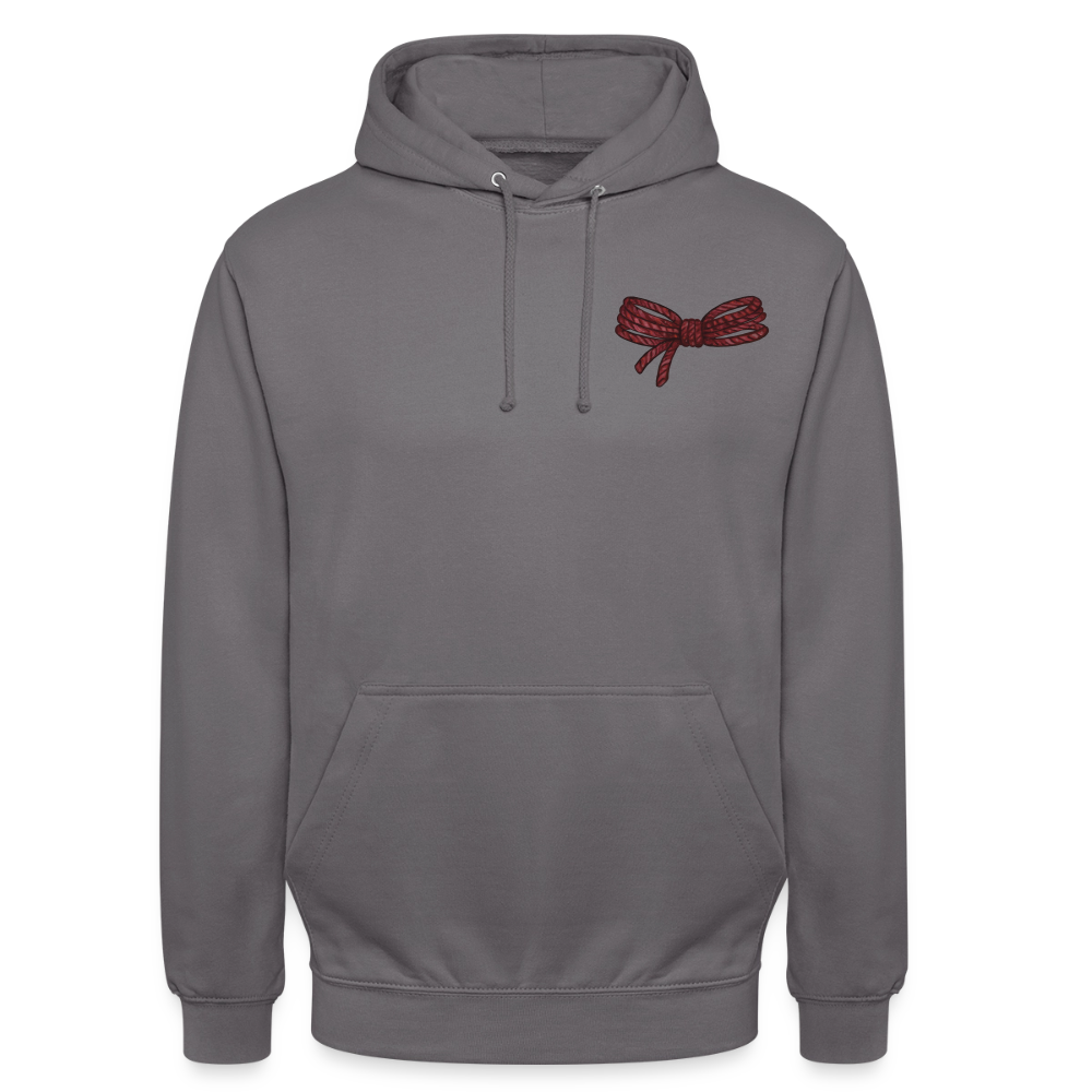 bound.by.Love.unisex.hoodie - Mittelgrau