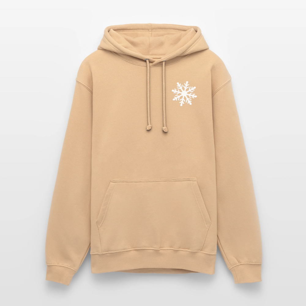 cozy.pinguin.stories.unisex.hoodie - Pfirsich