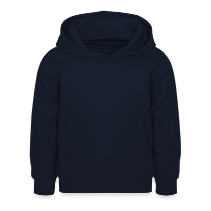 Kleiner.Delfin .große.Welle.supercool.kinder.hoodie - Navy