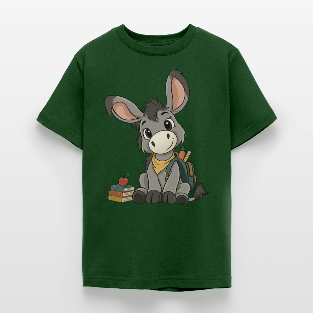 der-kleine-esel-classic-teenager-t-shirt - Forstgrün 