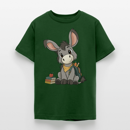 der-kleine-esel-classic-teenager-t-shirt - Forstgrün 