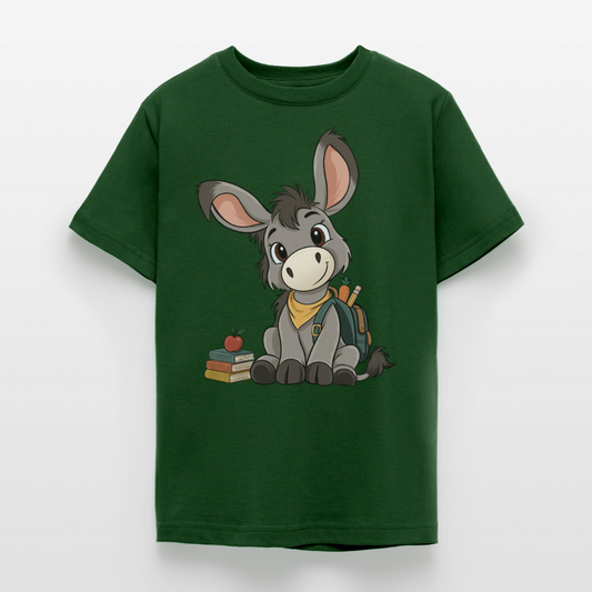 der-kleine-esel-classic-teenager-t-shirt - Forstgrün 