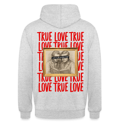love.is.love.men.Unisex.Hoodie - Hellgrau meliert