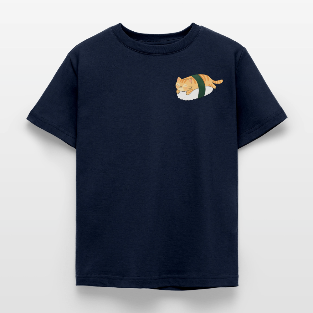 Sushi-Cats-Nigiri-kinder-t-shirt - Navy