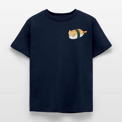 Sushi-Cats-Nigiri-kinder-t-shirt - Navy
