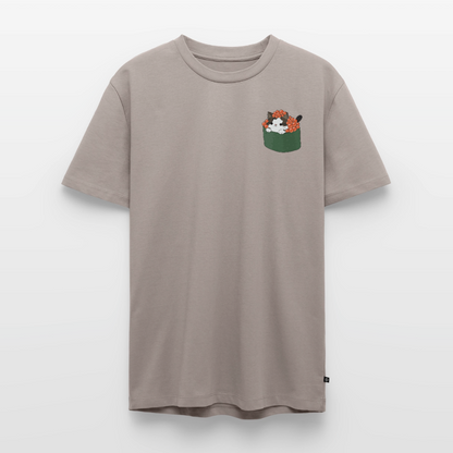 Sushi-Cats-Gunkan-männer-shirt - Taupe