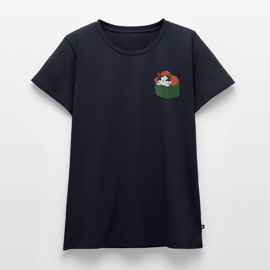 Sushi-Cats-Gunkan-frauen-shirt - Navy