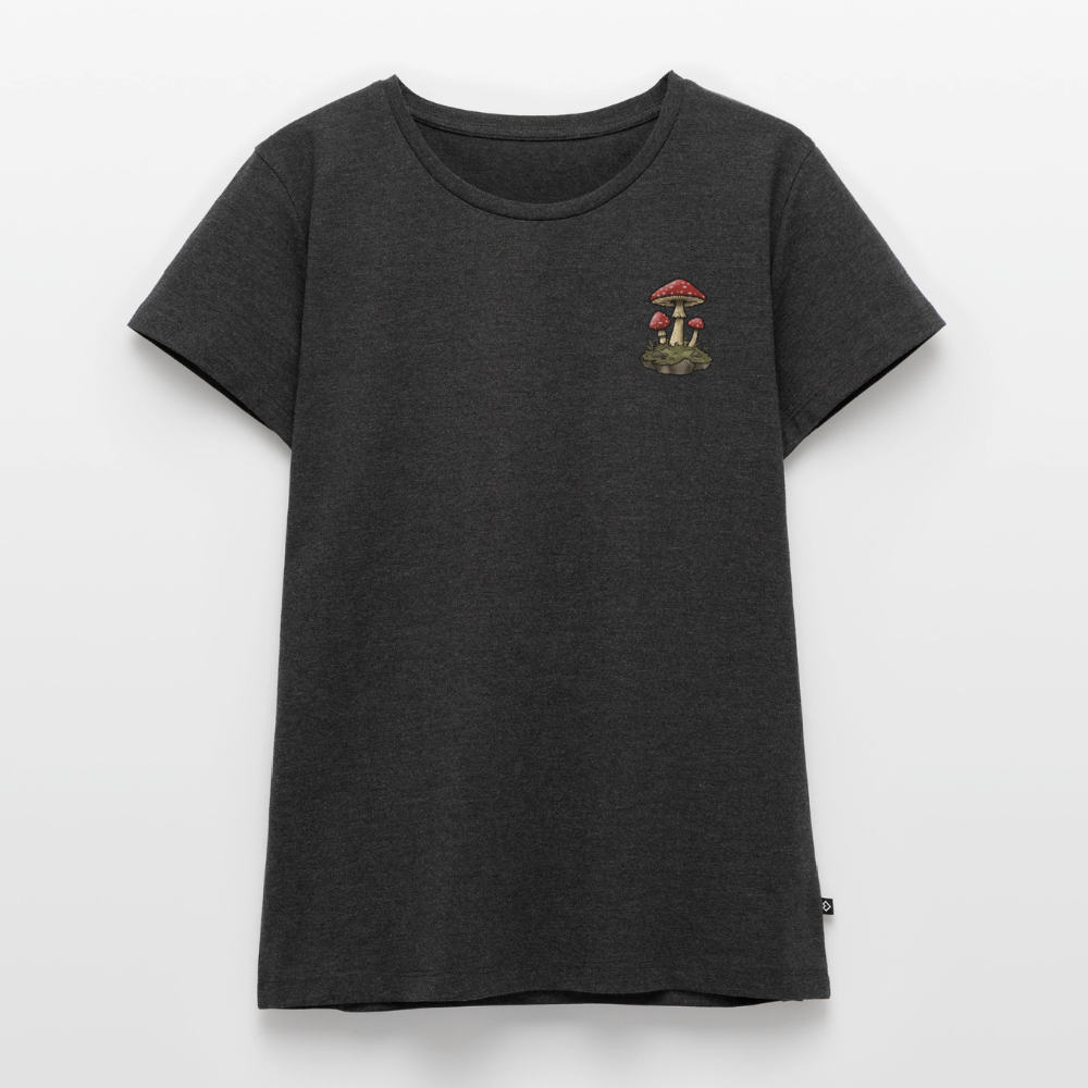 Tarotkarten-Booklover-frauen-shirt - Anthrazit meliert