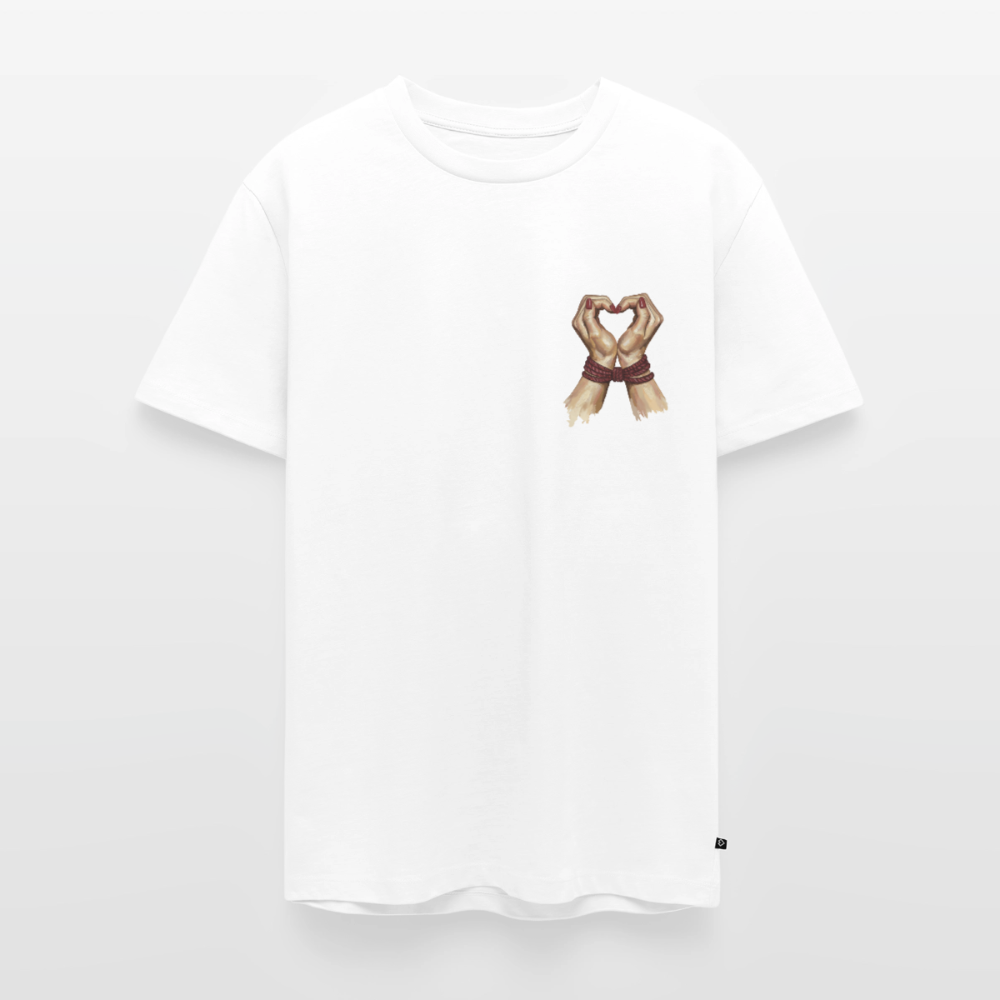 Bound by Love | Premium Bio-Shirt - Weiß