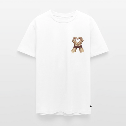 Bound by Love | Premium Bio-Shirt - Weiß