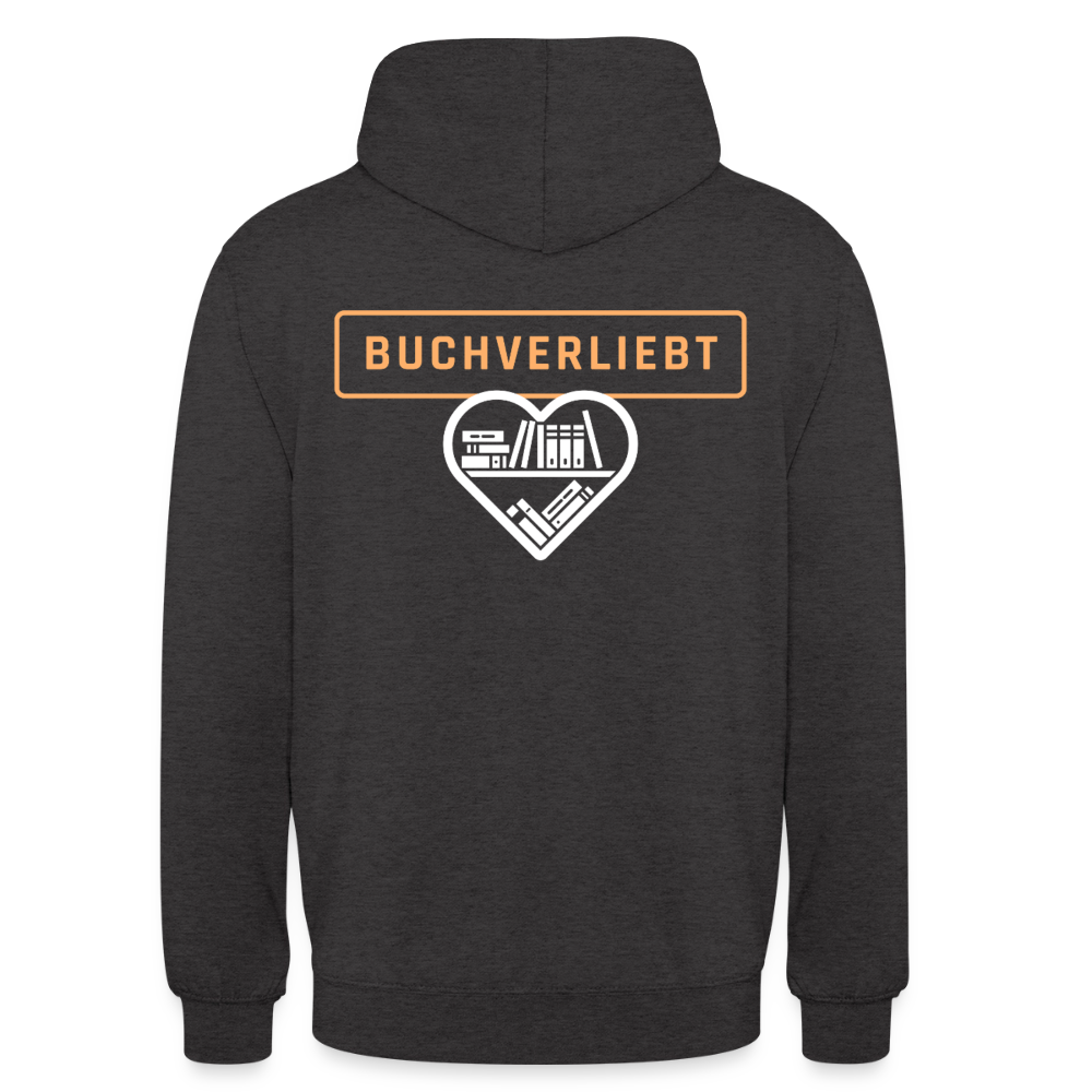 buchverliebt-unisex-hoodie - Anthrazit
