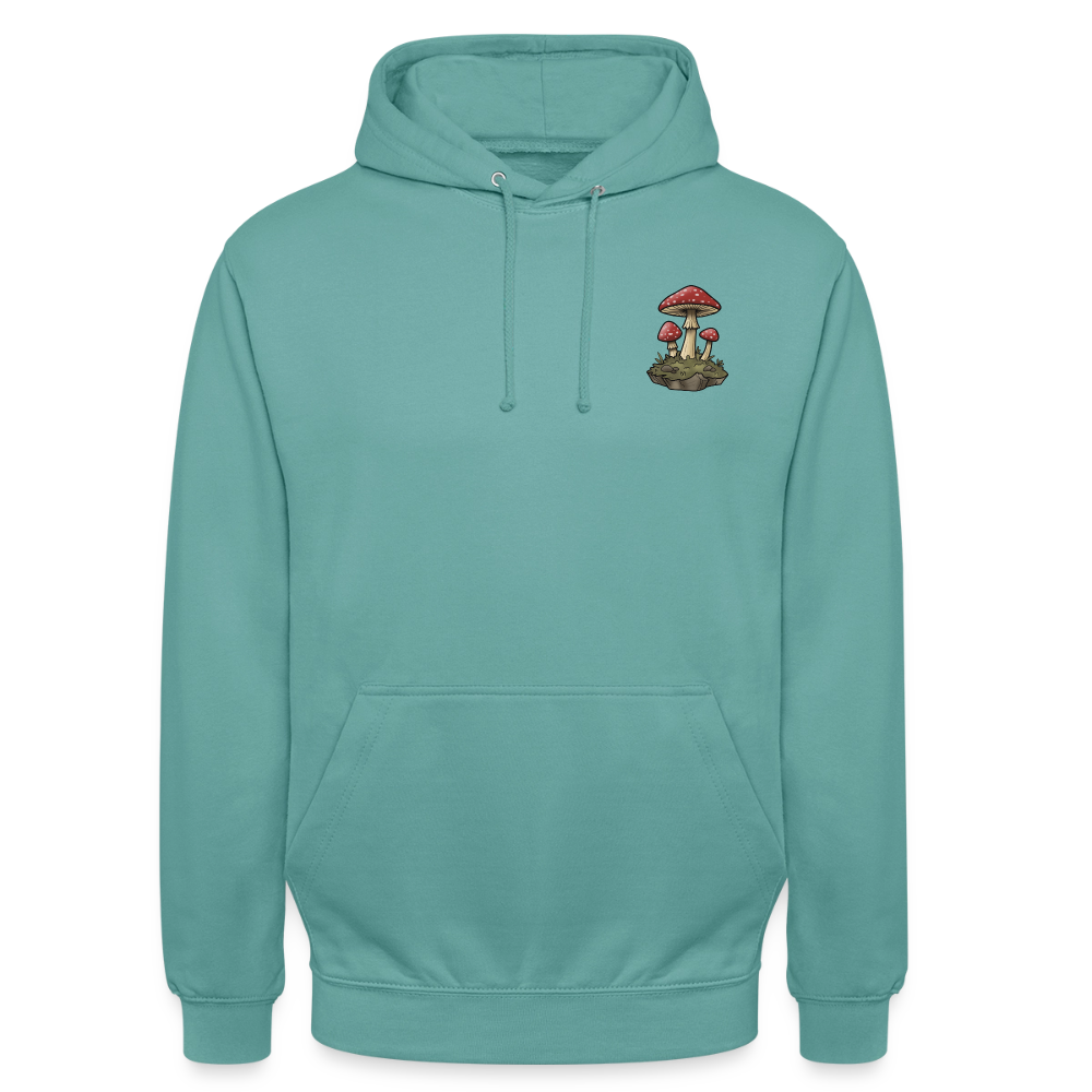 Tarotkarten-Booklover-unisex-hoodie - Pastelltürkis