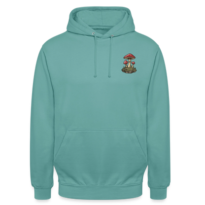 Tarotkarten-Booklover-unisex-hoodie - Pastelltürkis