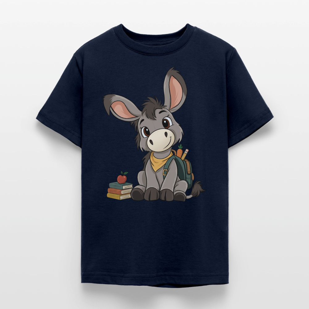 der-kleine-esel-classic-teenager-t-shirt - Navy