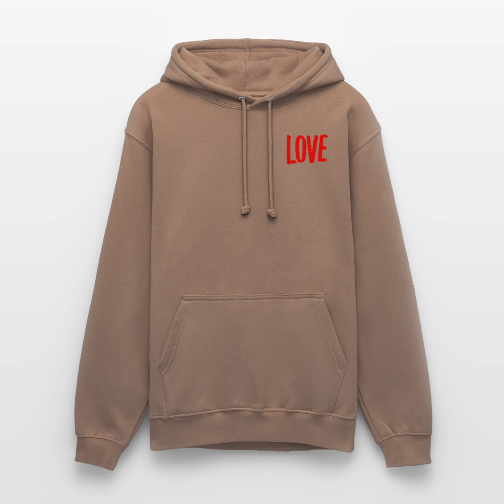 love.is.love.men.Unisex.Hoodie - Mokka