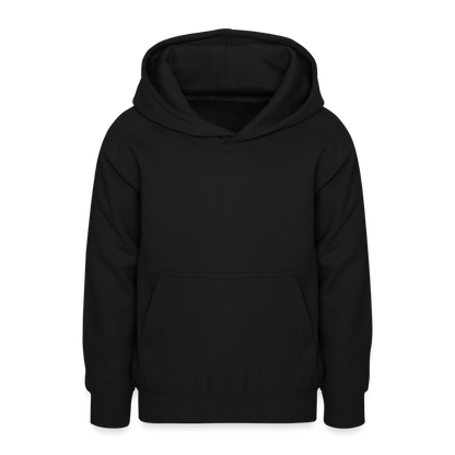 Kleiner.Delfin .große.Welle.supercool.teenager.hoodie - Schwarz