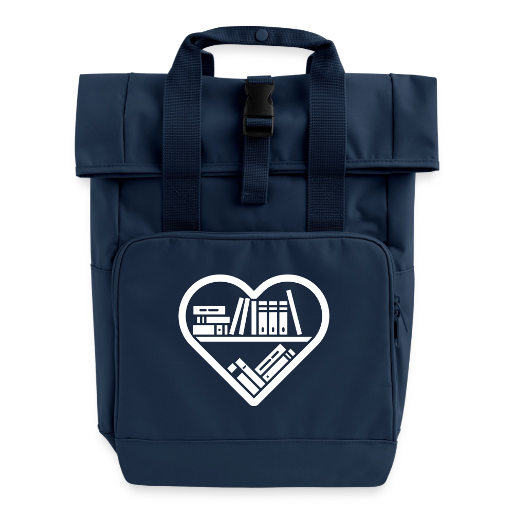 buchverliebt-unisex-rucksack-14l - Navy