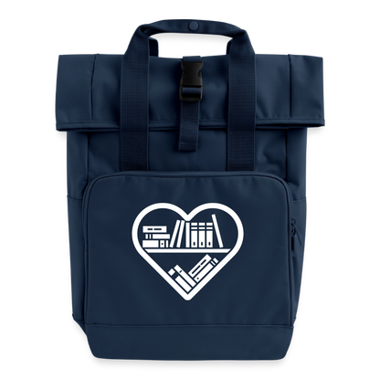 buchverliebt-unisex-rucksack-14l - Navy