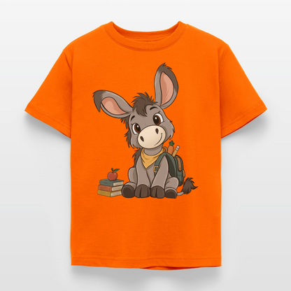 der-kleine-esel-classic-kinder-t-shirt - Orange