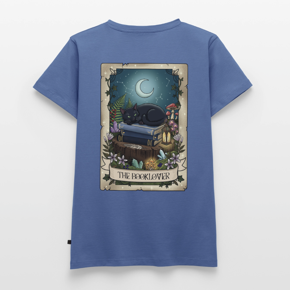 Tarotkarten-Booklover-frauen-shirt - Taubenblau