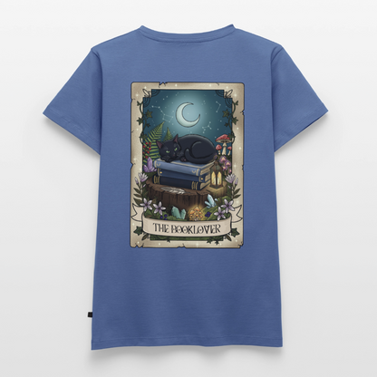 Tarotkarten-Booklover-frauen-shirt - Taubenblau