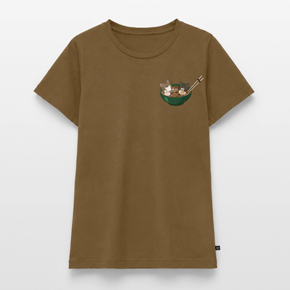 Sushi-Cats-ramen-frauen-shirt - Nussbraun