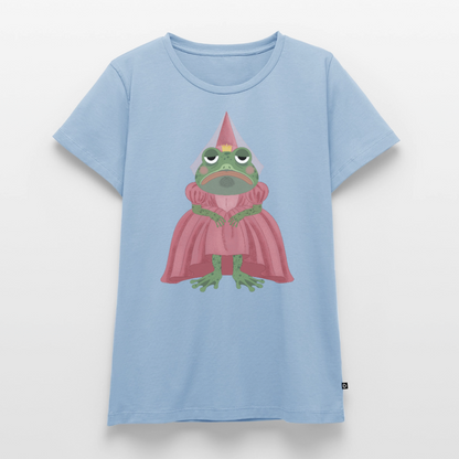 Der ungeküsste Froschkönig | Premium T-Shirt für Frauen - Hellblau