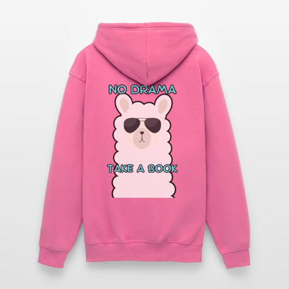 no-drama-unisex-hoodie - Pink