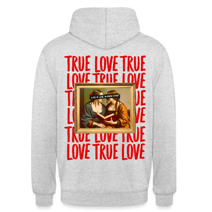 love.is.love.women.Unisex.Hoodie - Hellgrau meliert