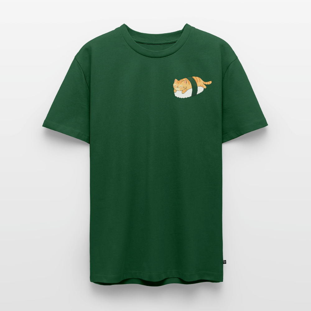 Sushi-Cats-Nigiri-männer-shirt - Flaschengrün