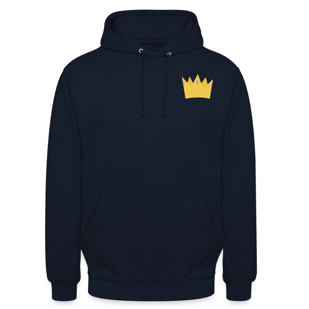 der.ungekuesste.froschkoenig.unisex.hoodie - Navy