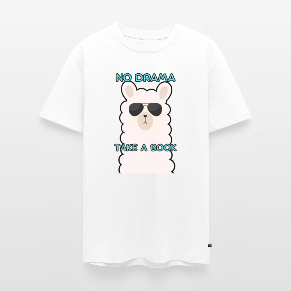 no-drama-männer-shirt - Weiß