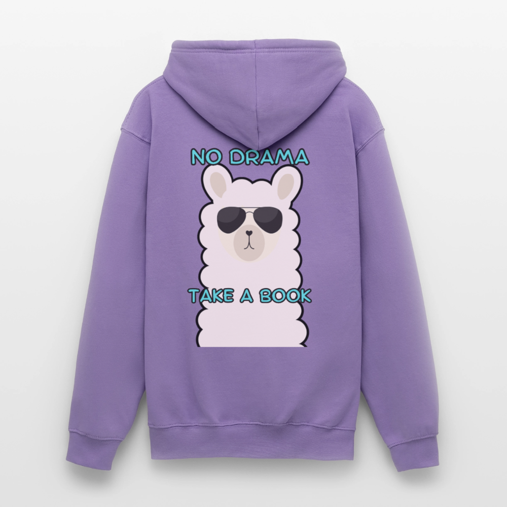 no-drama-unisex-hoodie - Lavendel
