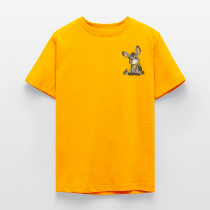 der-kleine-esel-teenage-classic-t-shirt-pocket - Gold