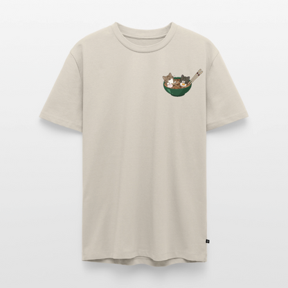 Sushi-Cats-Ramen-männer-shirt - Beige