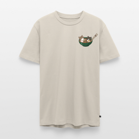 Sushi-Cats-Ramen-männer-shirt - Beige