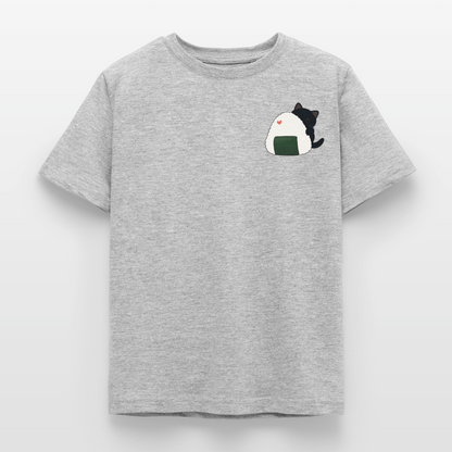 Sushi-Cats-Onigiri-kinder-t--shirt - Grau meliert