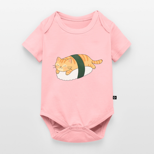 Sushi-Cats-Nigiri-baby-bio-body - Rosa
