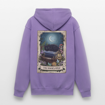 Tarotkarten-Booklover-unisex-hoodie - Lavendel